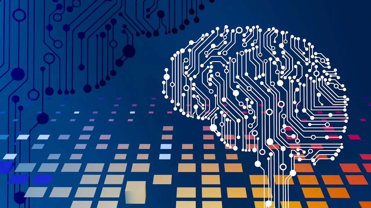 Représentation abstraite de l’intelligence artificielle